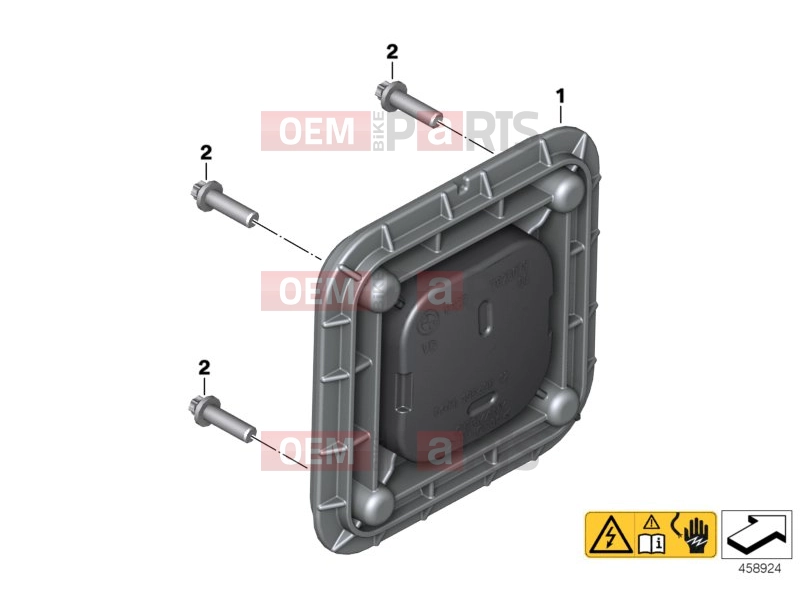 BMW Motorrad BMW 2017 C-Models C evolution (0C03) Vent unit