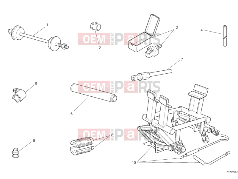 DUCATI 2014 Monster 659 ABS WORKSHOP SERVICE TOOLS, FRAME » FRAME