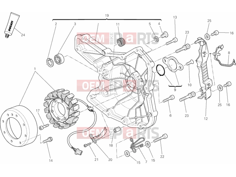 DUCATI 2014 Monster 796 ABS - DMT GENERATOR » IGNITION SYSTEM