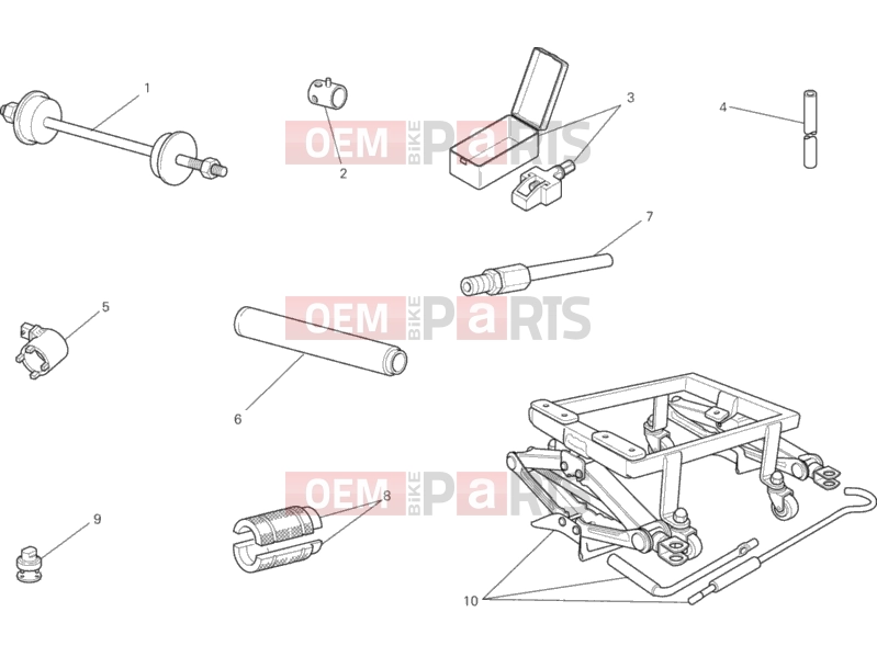 DUCATI 2013 Monster 795 ABS WORKSHOP SERVICE TOOLS, FRAME » FRAME
