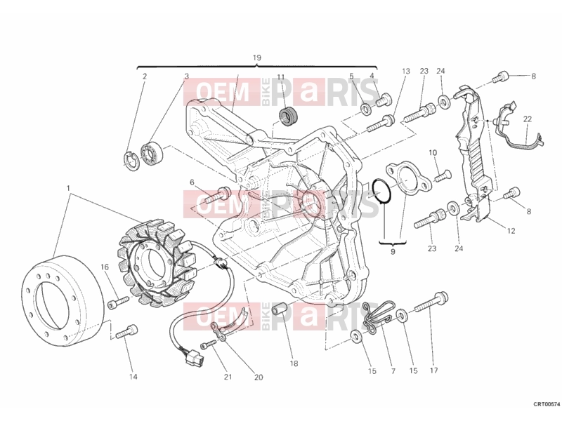 DUCATI 2012 Monster 796 ABS GENERATOR » IGNITION SYSTEM