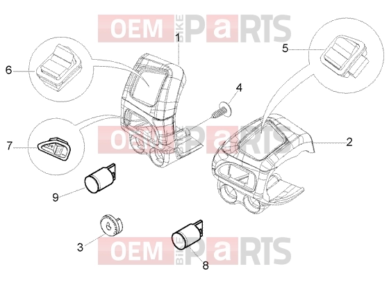 Electrical system » Electrical device - Piaggio Beverly 250 RST