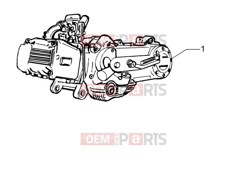 Engine » Engine, assembly - Piaggio Fly 50 2T 2011