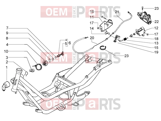PIAGGIO Chassis » Locks