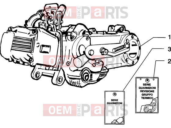 Engine » Engine - Piaggio Zip 50 4T