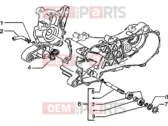 PIAGGIO Engine » Water pump
