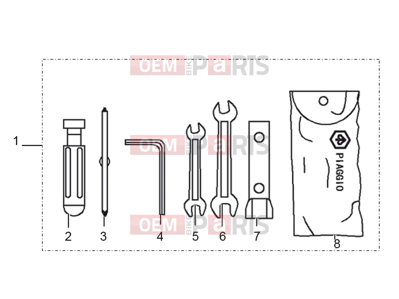 derbi ETX 150 Frame » Tools
