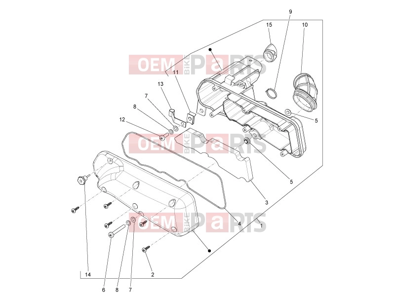 Engine » Air filter - Derbi Sonar 50 2T 2012