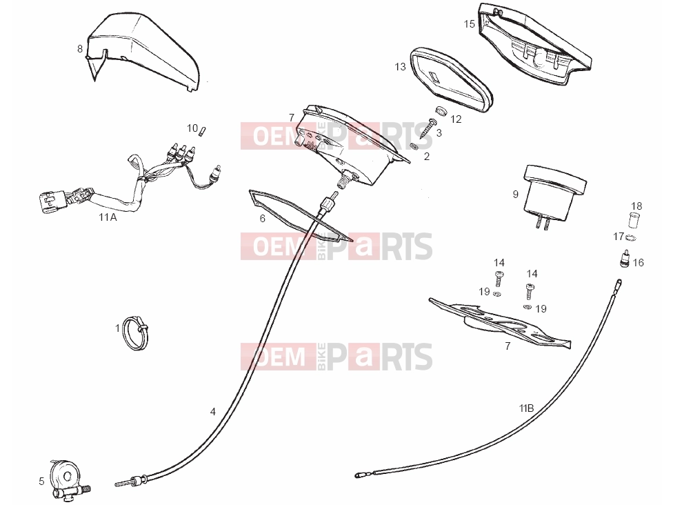 derbi Variant Start-Courier 50 Tables » Instruments