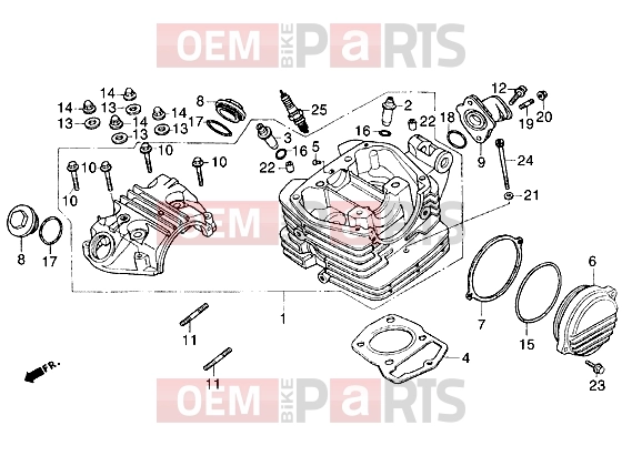 Engine » Head - Gilera Coguar