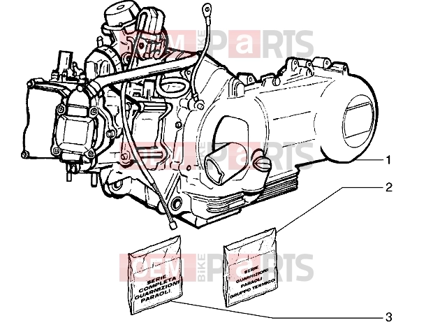 Engine » Engine - Gilera DNA 180