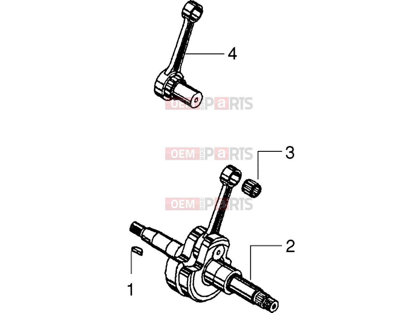 gilera Eaglet Engine » Crankshaft