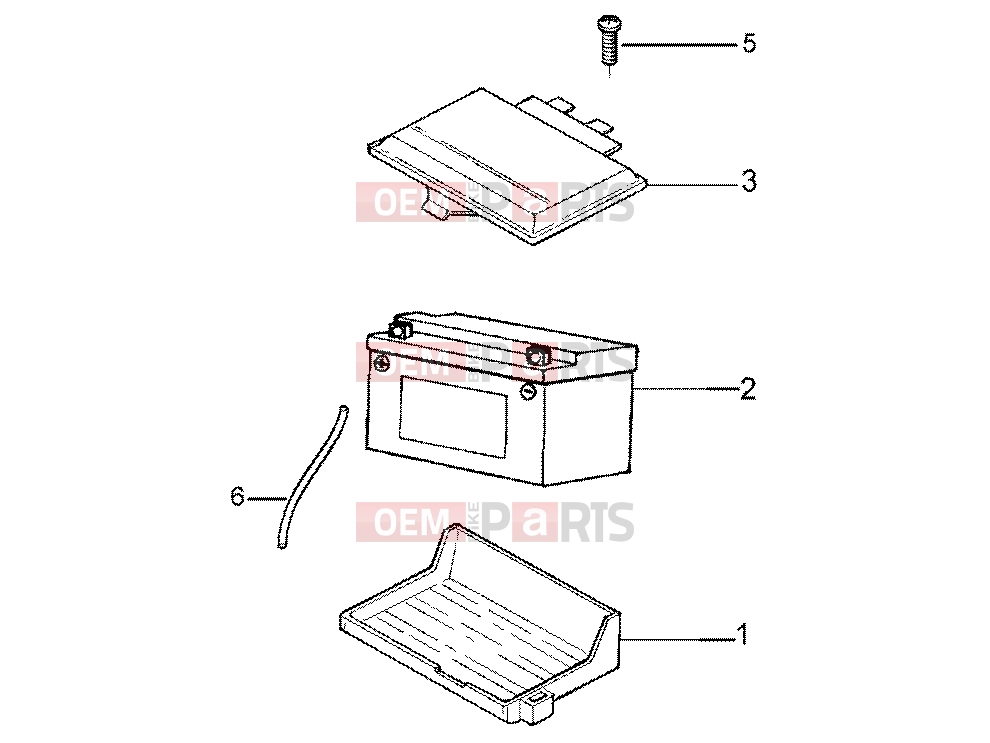 gilera Runner 50 SP Electrical system » Battery