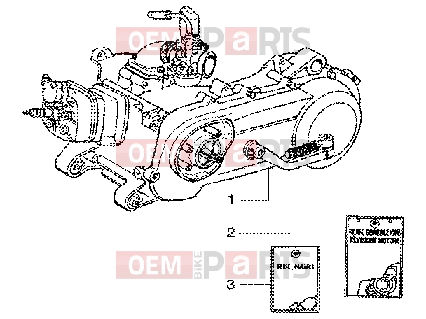gilera Runner 50 SP Engine » Engine