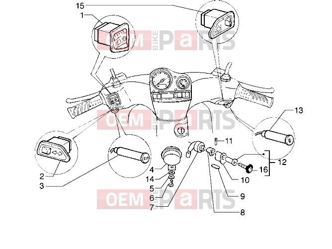 gilera Stalker 50 Electrical system » Electrical devices