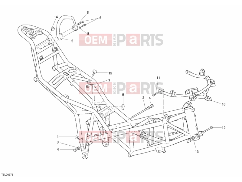 DUCATI 2007 Multistrada 1100 FRAME » FRAME