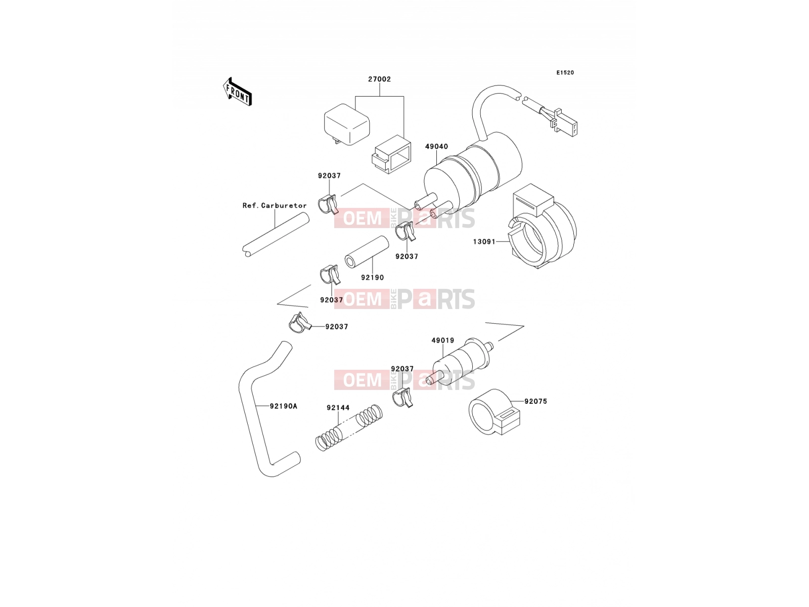 KAWASAKI 1999 Fuel Pump