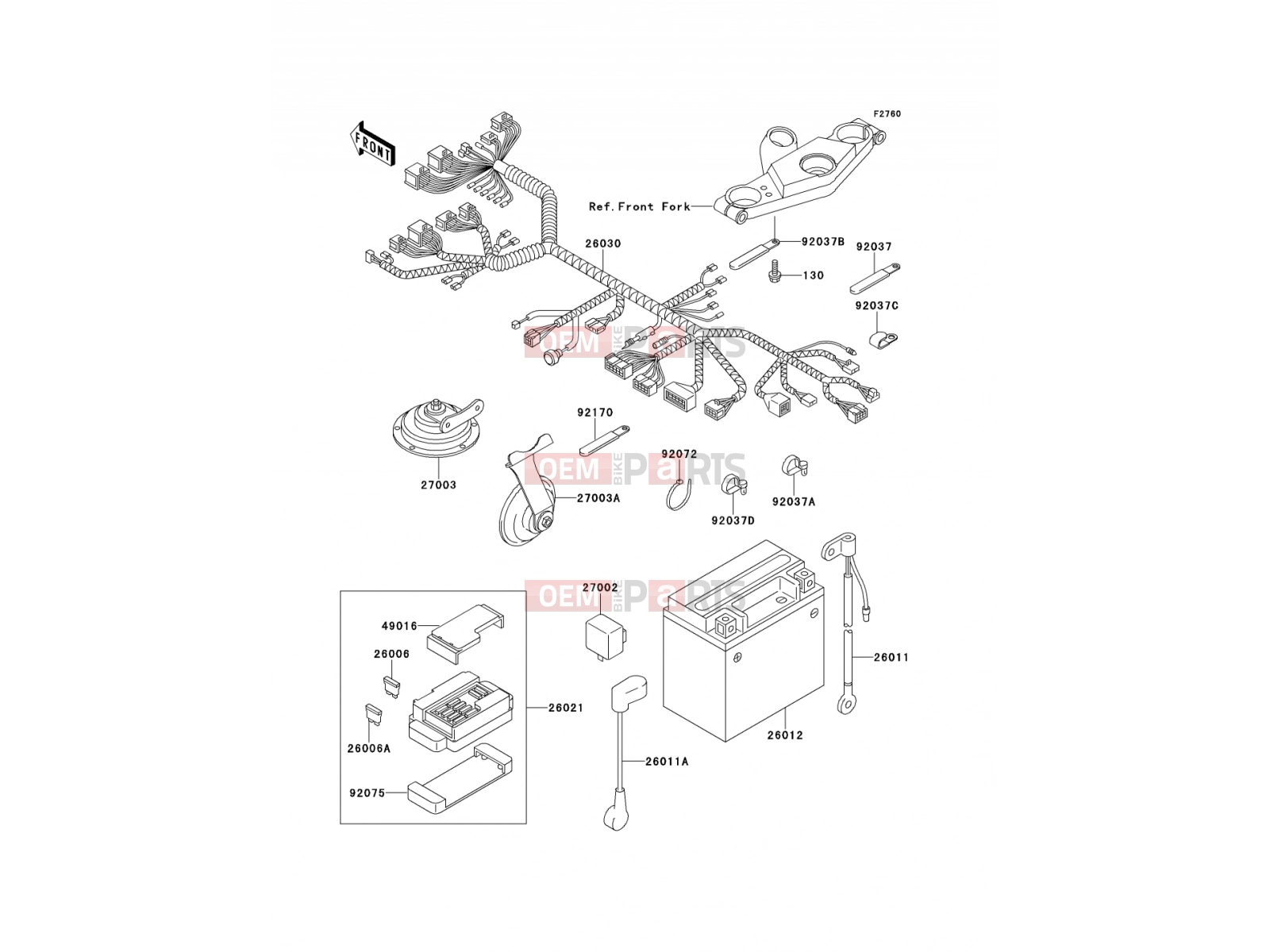 KAWASAKI 1999 Chassis Electrical Equipment
