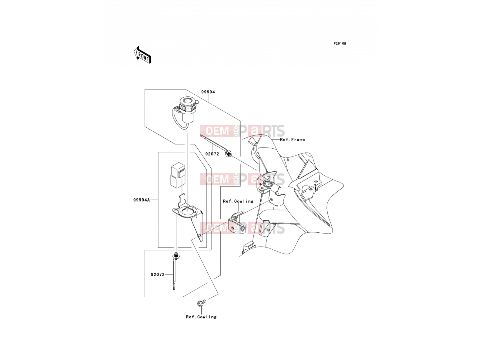 KAWASAKI 2013 Accessory(DC12V Socket)