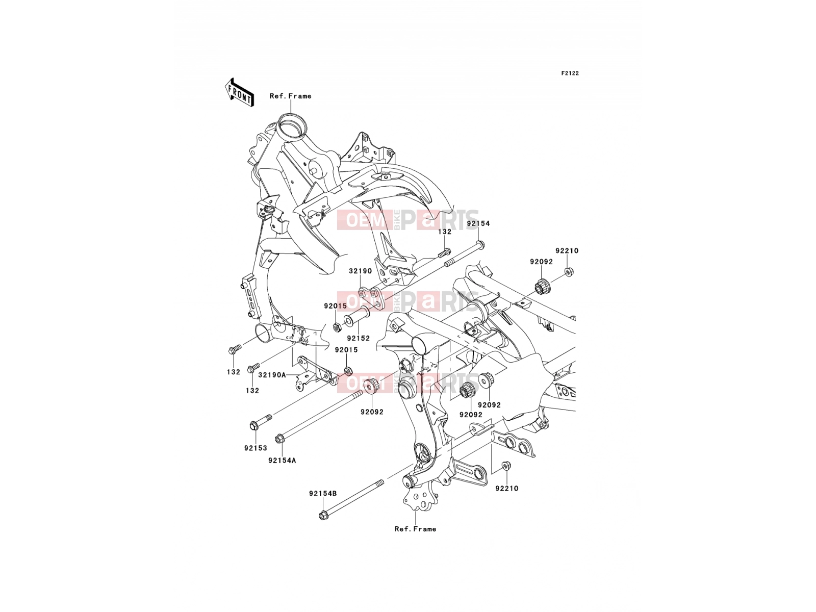 KAWASAKI 2014 Engine Mount
