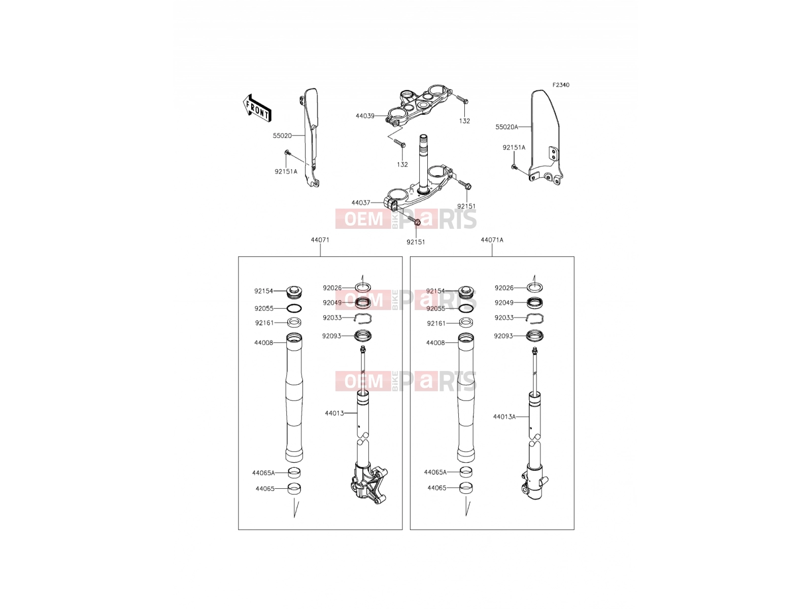 KAWASAKI 2016 Front Fork