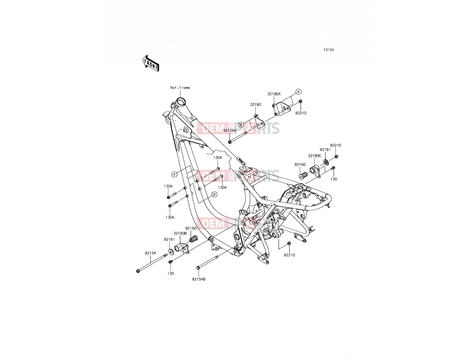 KAWASAKI 2016 Engine Mount