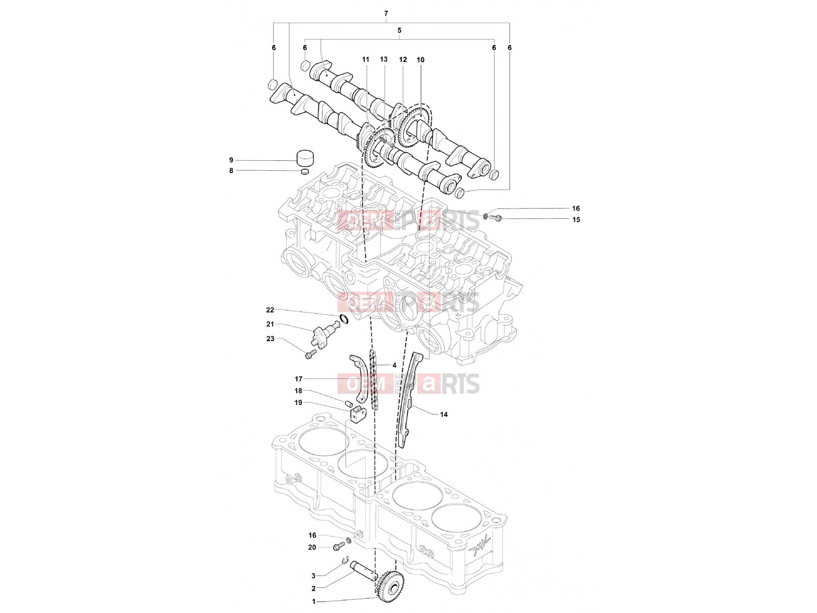MV Agusta Brutale 920 Timing System