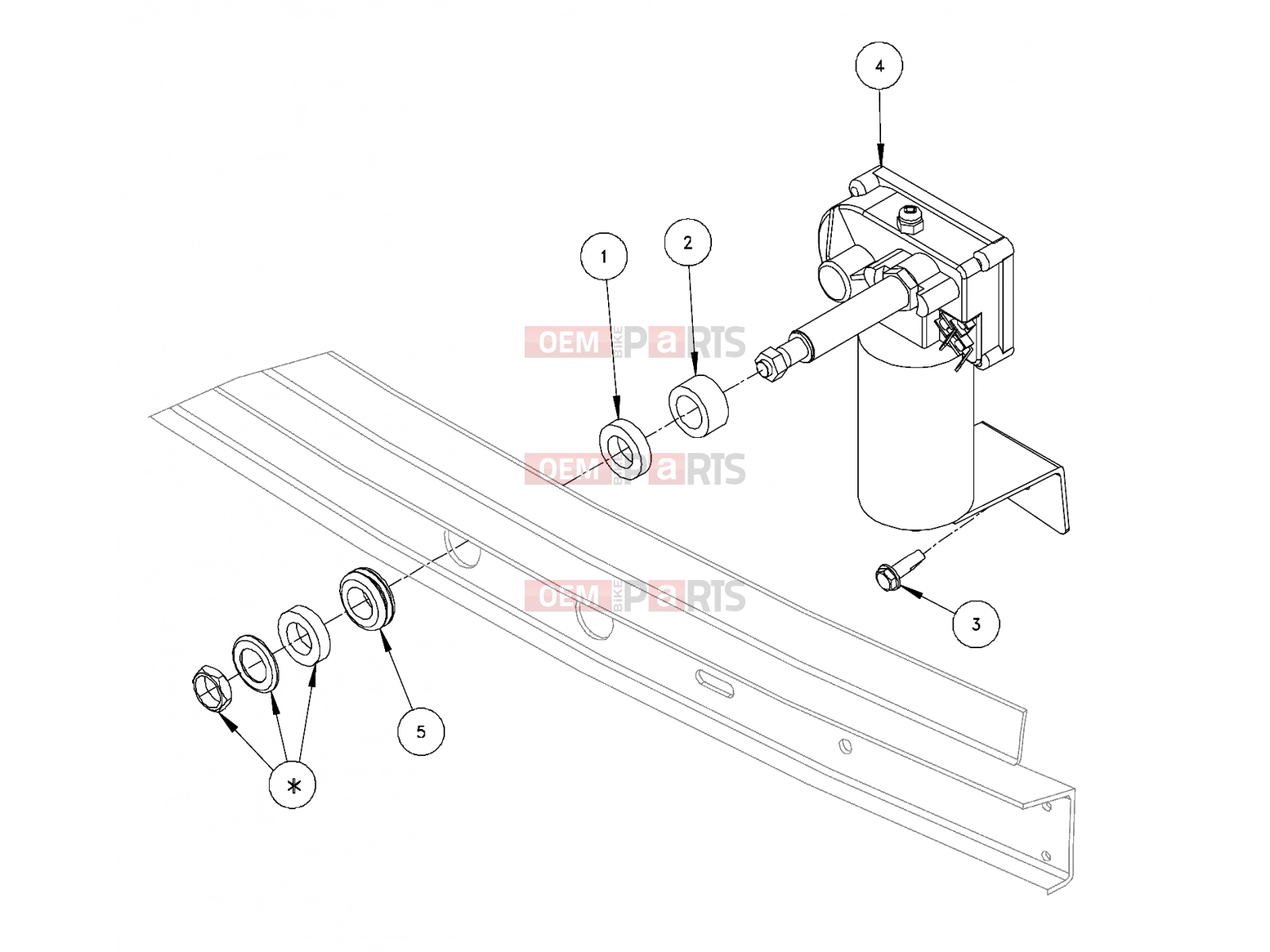 Polaris 2011 LEV GEM - e2/e4/e6/eS/eL/eLXD ELECTRICAL | ELECTRICAL, WIPER MOTOR WINDSHIELD WIPER - e2/e4/e6/eS/eL/eLXD (49GEMELECTRICAL11WIPER)