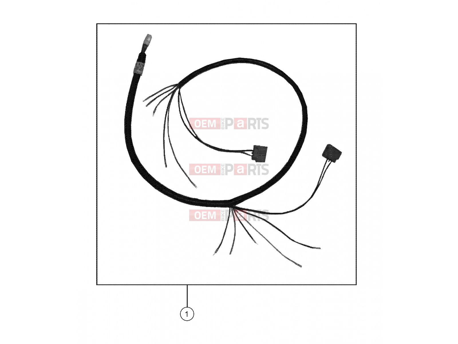 Polaris 2011 LEV GEM - e2/e4/e6/eS/eL/eLXD ELECTRICAL | ELECTRICAL, WIRE HARNESS, HEADLIGHT, DUAL BEAM - e2/e4/e6/eS/eL/eLXD (49GEMELECTRICAL11HEADLIGHTE2)