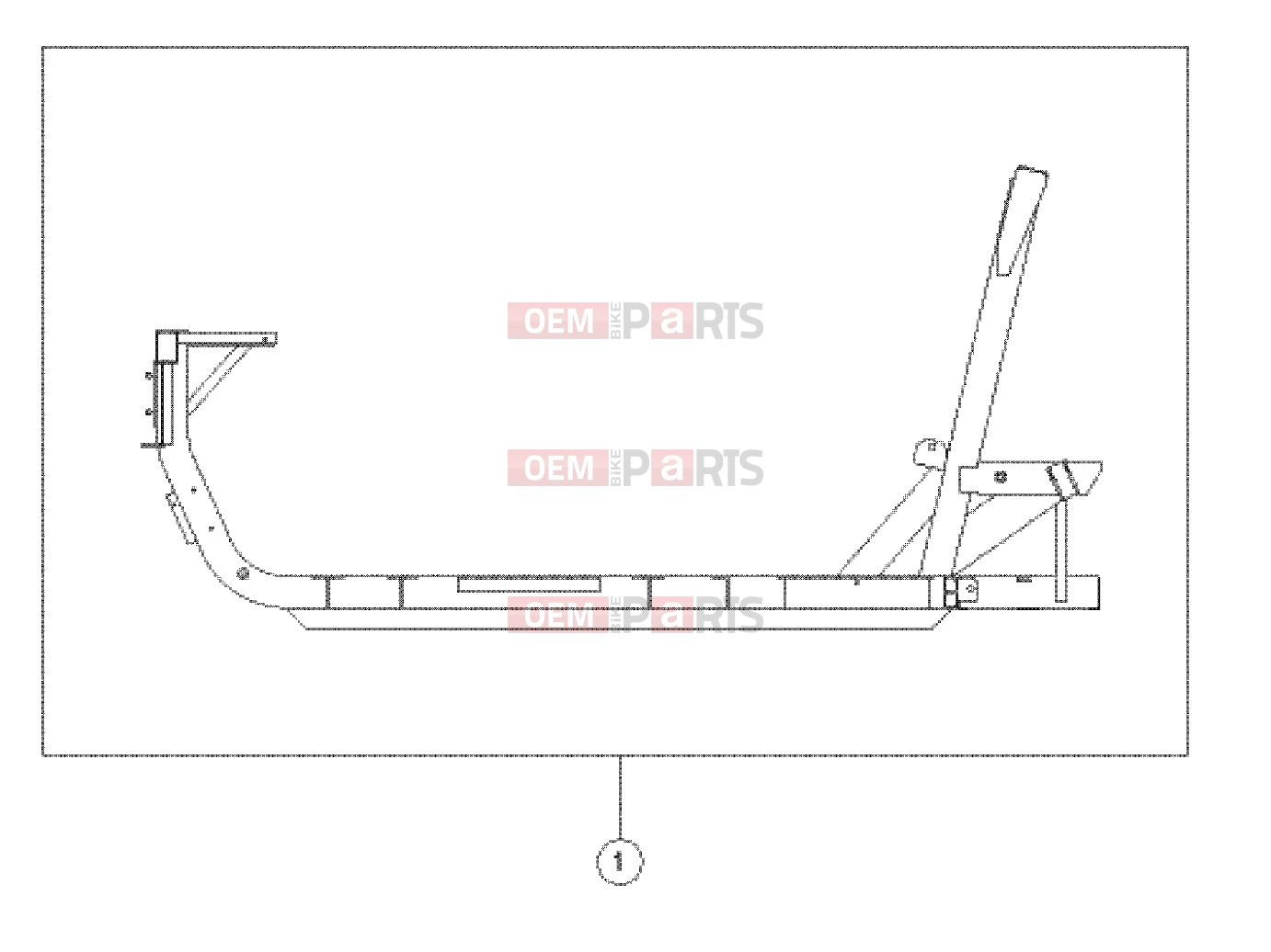 Polaris 2011 LEV GEM - e2/e4/e6/eS/eL/eLXD FRAME | FRAME, HARD DOOR - e4 (49GEMFRAME11E4HD)