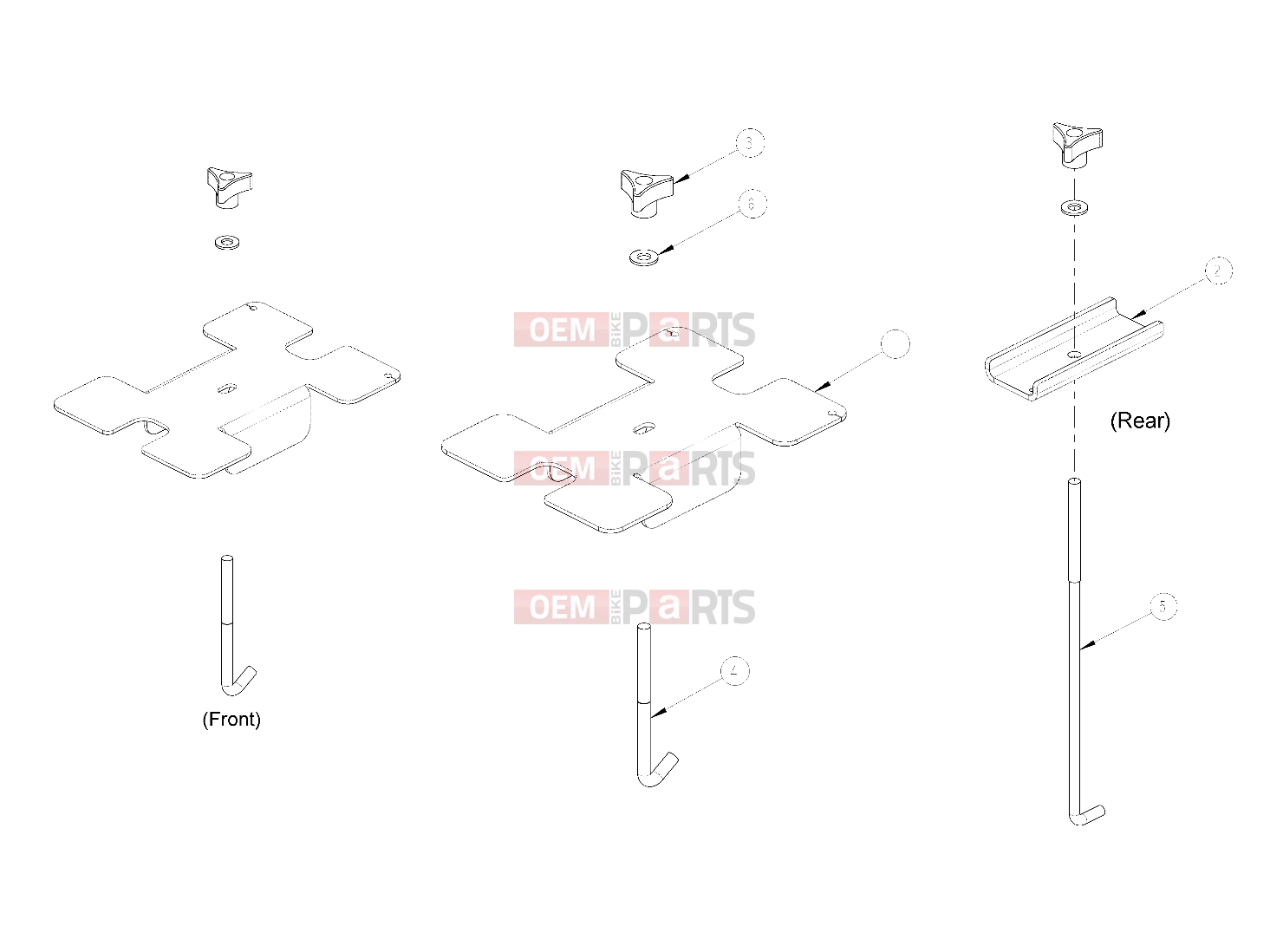 Polaris 2010 LEV GEM - E2/E4/E6/ES/EL/ELXD ELECTRICAL | ELECTRICAL, BATTERY HOLD DOWN - e2/e4/eS (49GEMELECTRICAL11BATTERYHOLD)