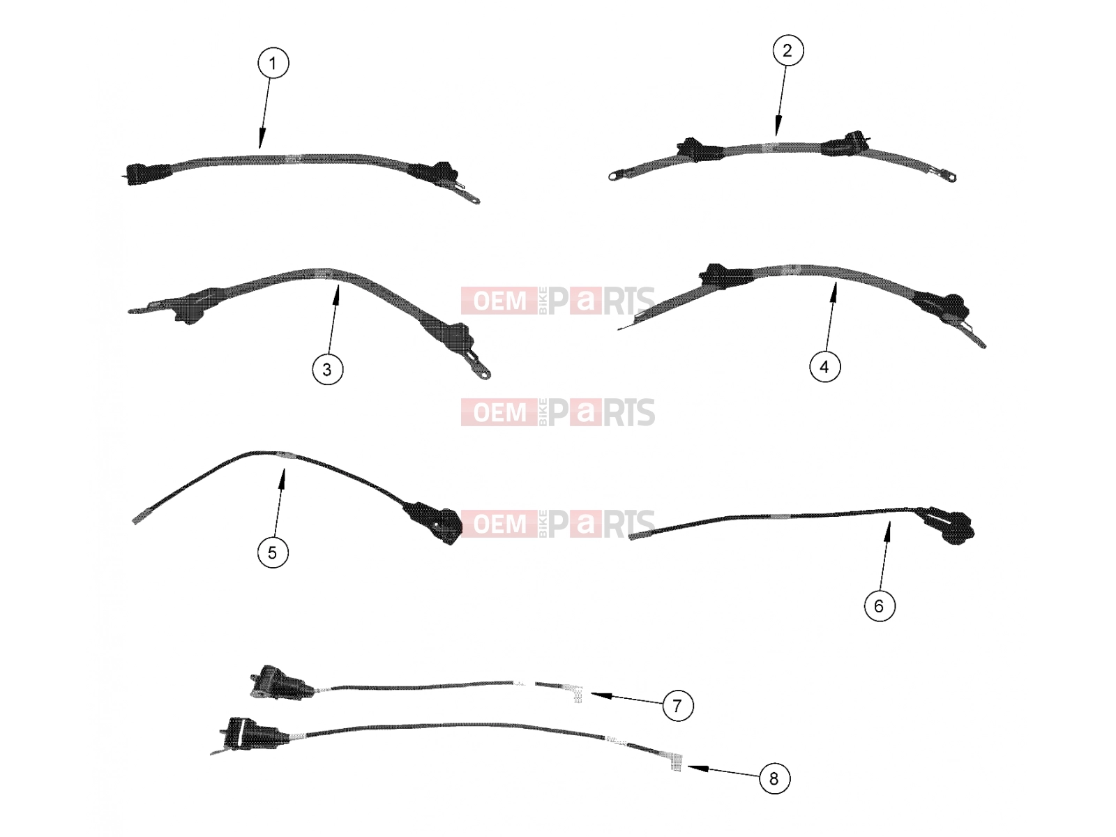 Polaris 2010 LEV GEM - E2/E4/E6/ES/EL/ELXD ELECTRICAL | ELECTRICAL, CABLES, WITH COOLING PACKAGE - e2/e4/e6/eS/eL/eLXD (49GEMELECTRICAL11CABLESE2)
