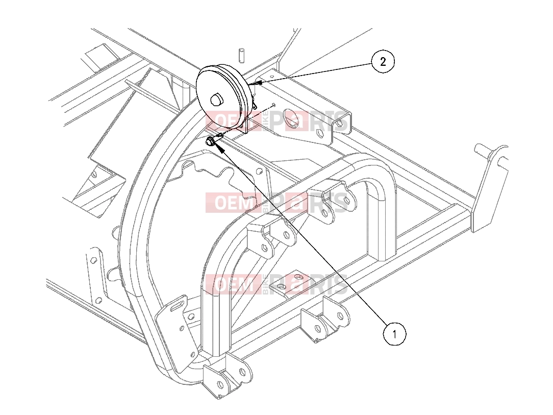Polaris 2010 LEV GEM - E2/E4/E6/ES/EL/ELXD ELECTRICAL | ELECTRICAL, HORN - e2/e4/e6/eS/eL/eLXD (49GEMELECTRICAL11HORN)