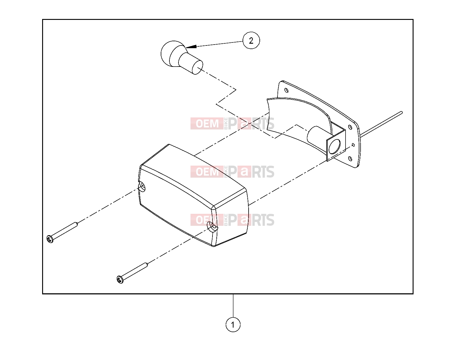 Polaris 2008 LEV GEM - E2/E4/E6/ES/EL/ELXD ELECTRICAL | ELECTRICAL, REVERSE LAMP - e2/e4/e6/eS/eL/eLXD (49GEMELECTRICAL11REVERSE)