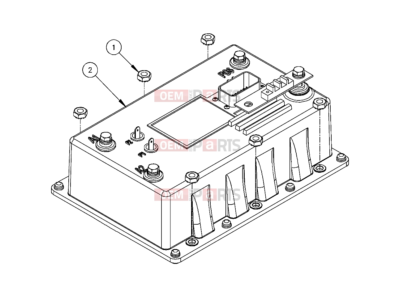 Polaris 2007 LEV GEM - E2/E4/E6/ES/EL/ELXD ELECTRICAL | ELECTRICAL, CONTROL MOTOR 5HP - e2/e4/e6/eS/eL/eLXD (49GEMELECTRICAL11MOTOR)