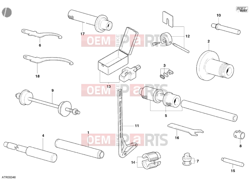 DUCATI 2004 998 Final Ed. Single-Seat WORKSHOP SERVICE TOOLS, FRAME » FRAME