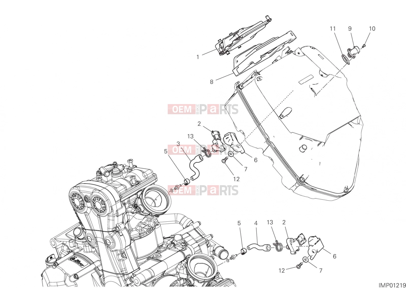 DUCATI 2021 Multistrada 950 ENGINE CONTROL UNIT [MOD:MS950]