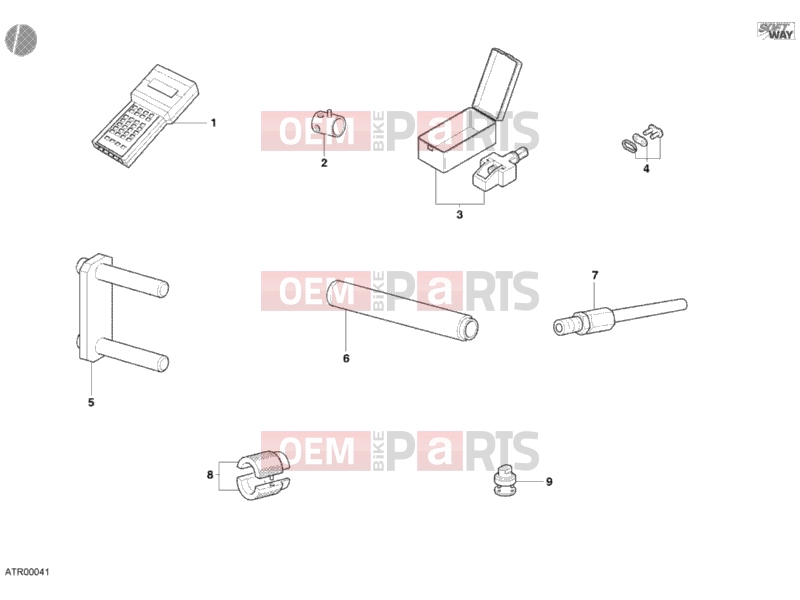 DUCATI 2003 Monster 620 WORKSHOP SERVICE TOOLS, FRAME » FRAME