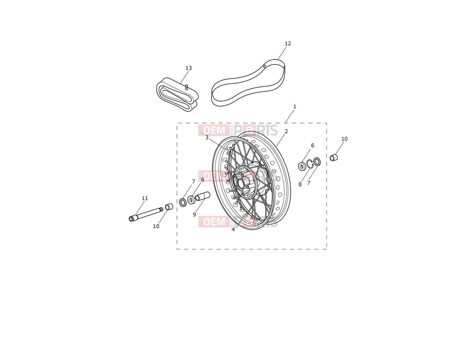 Triumph 2016 THRUXTON R Front Wheel