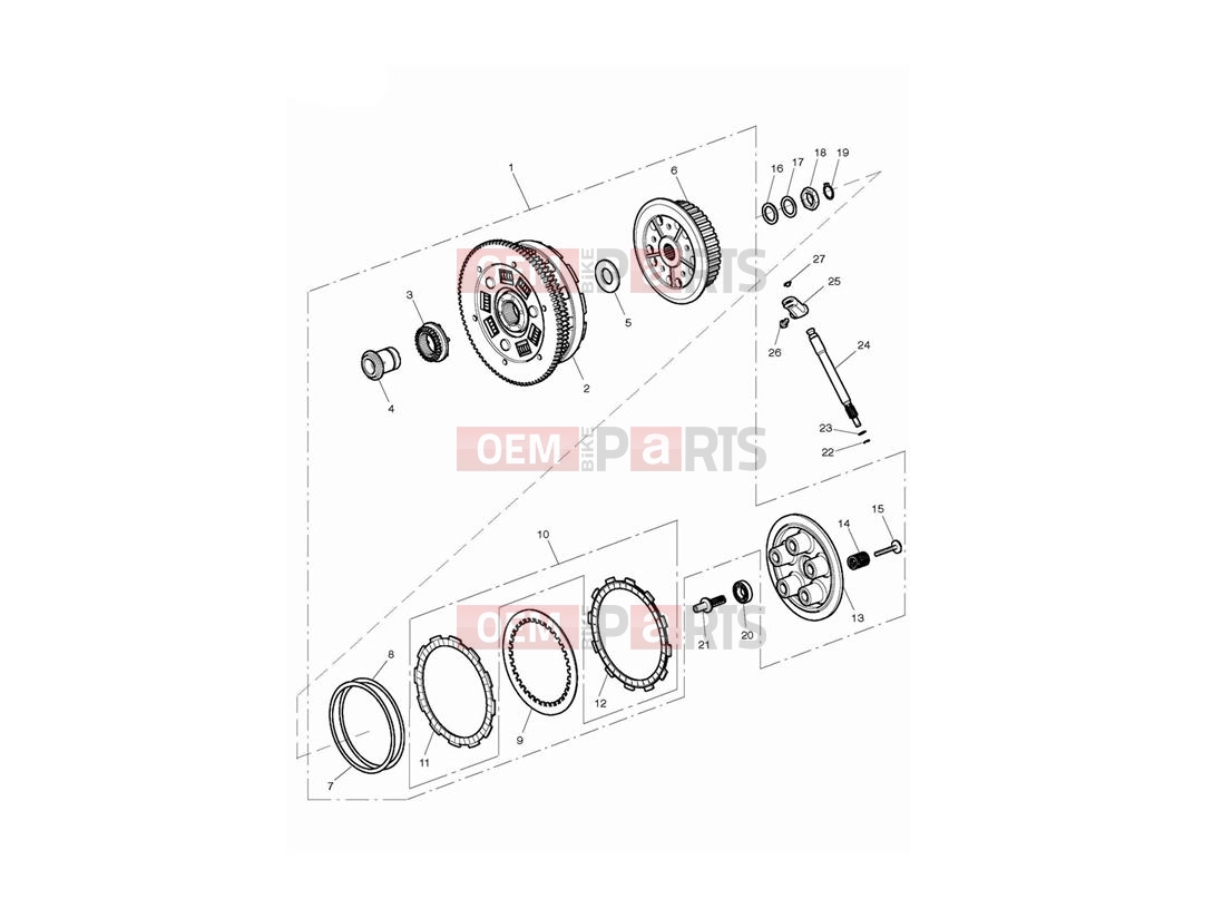 Triumph 2015 THUNDERBIRD COMMANDER Clutch