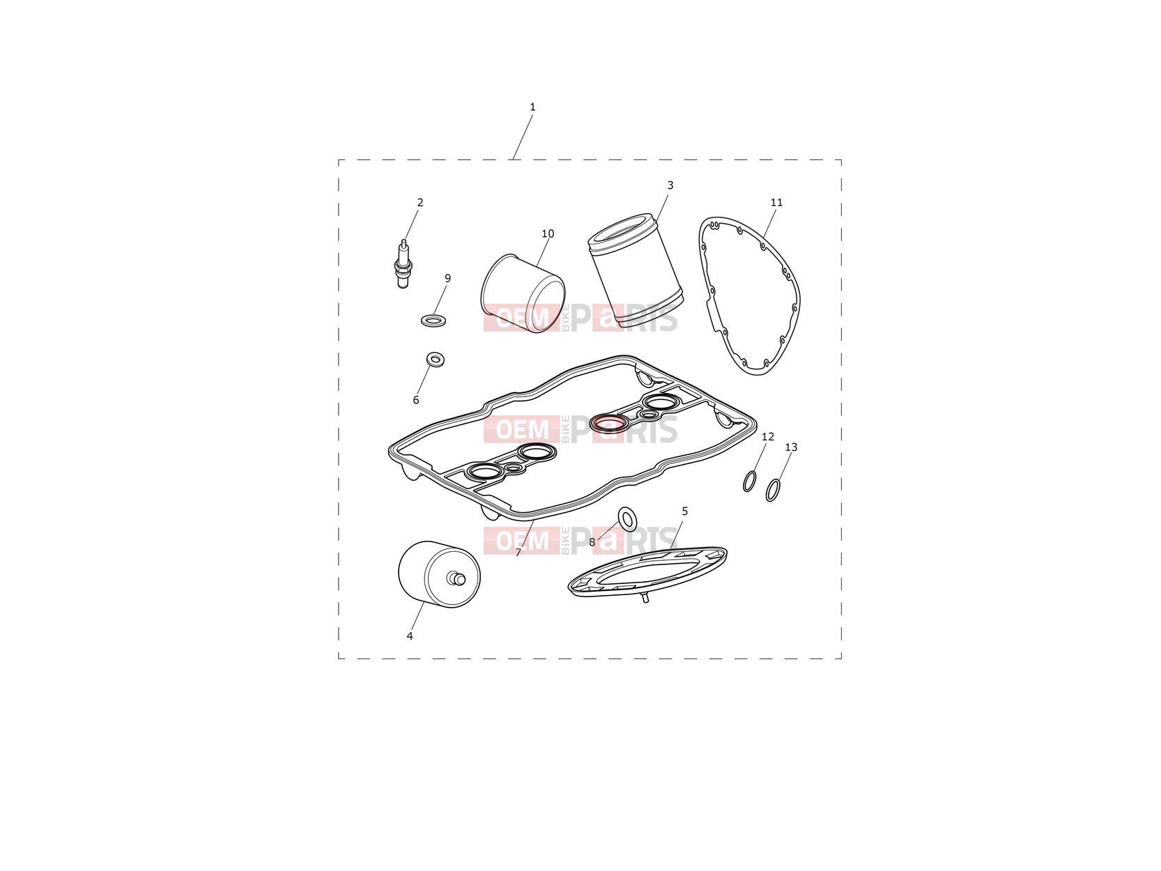 Triumph 2015 THUNDERBIRD COMMANDER Service Kits