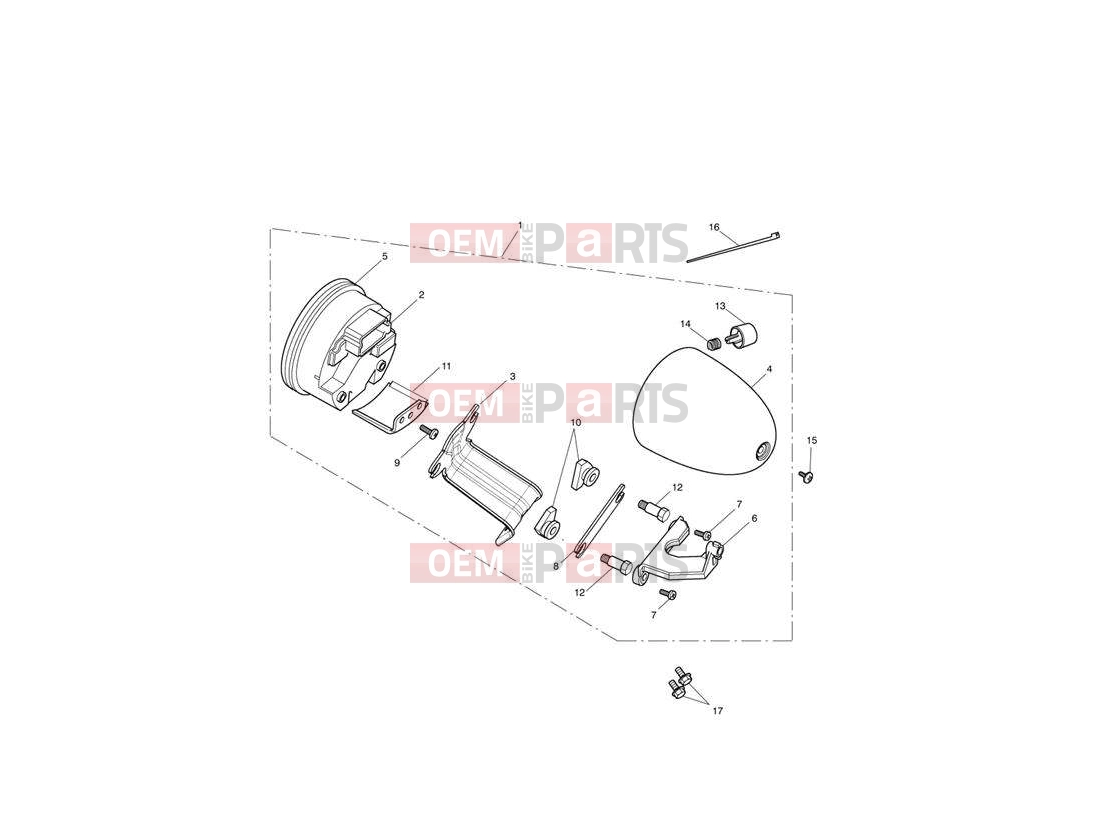 Triumph 2009 SPEEDMASTER EFI Instruments 439976