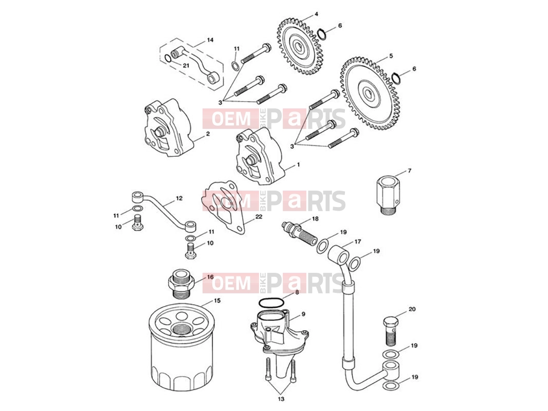 Triumph 2012 SCRAMBLER EFI Lubrication System