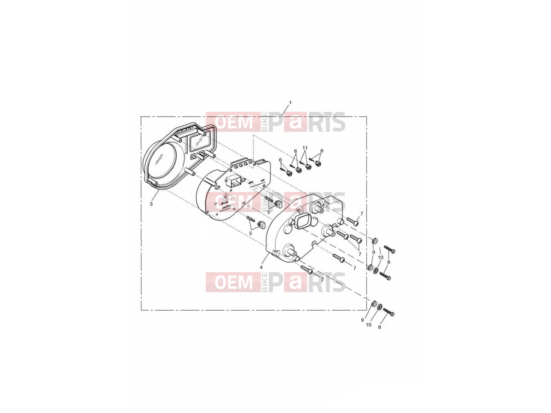 Triumph 2000 TT600 Instruments