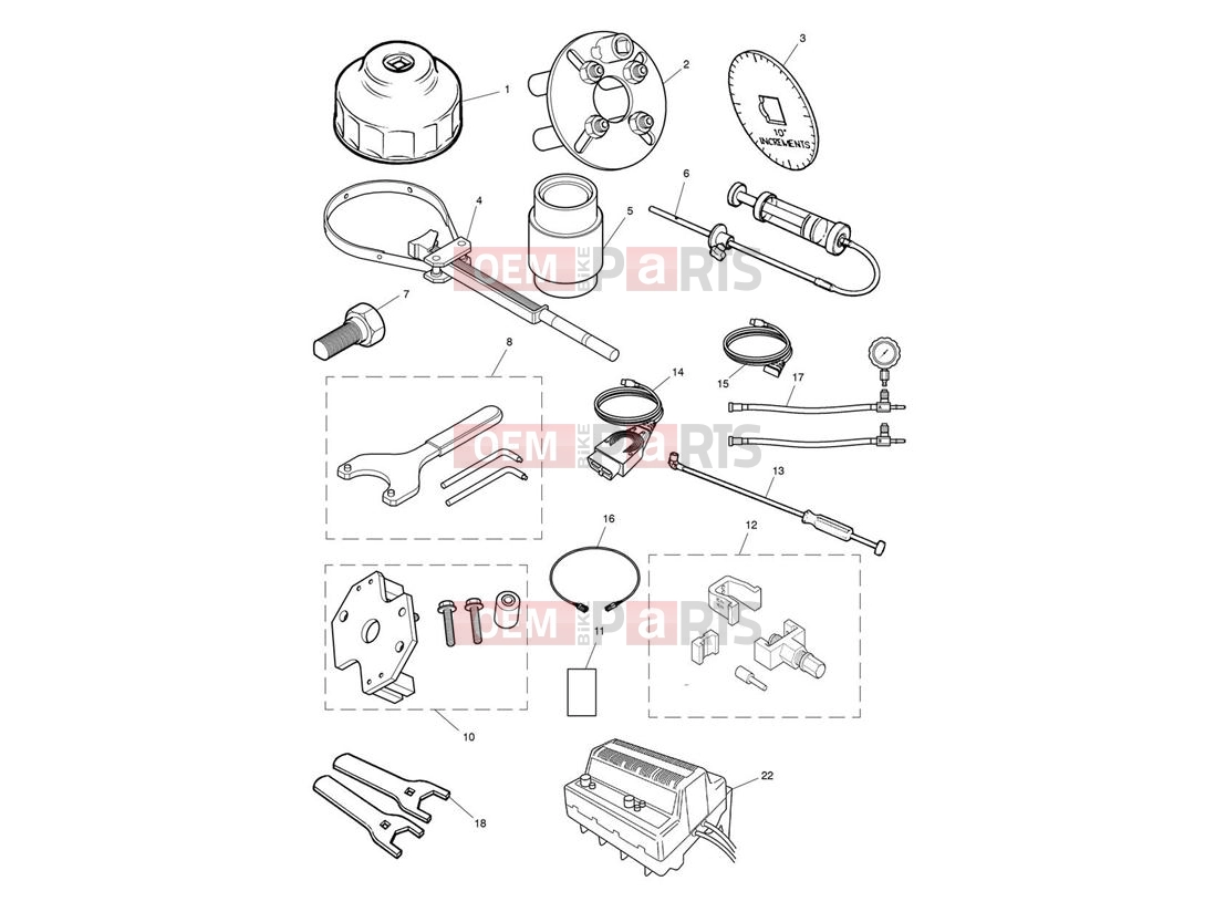 Triumph 2013 AMERICA EFI Service Tools
