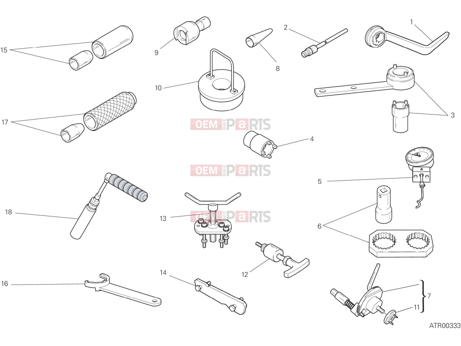 DUCATI 2015 Diavel Titanium WORKSHOP SERVICE TOOLS [MOD:DVLR]