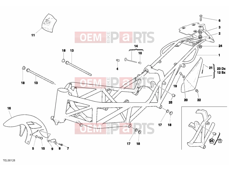 DUCATI 2002 Monster S4 FRAME » FRAME