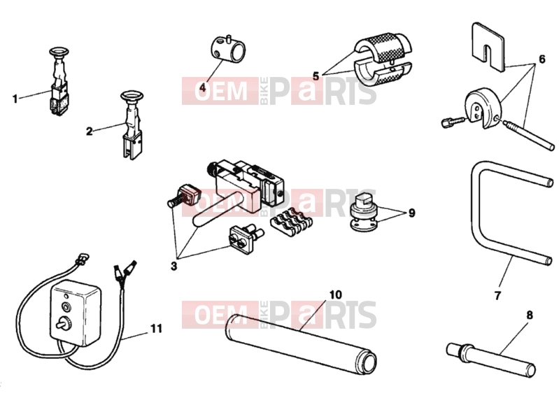DUCATI 2002 Sporttouring ST2 WORKSHOP SERVICE TOOLS, FRAME » FRAME