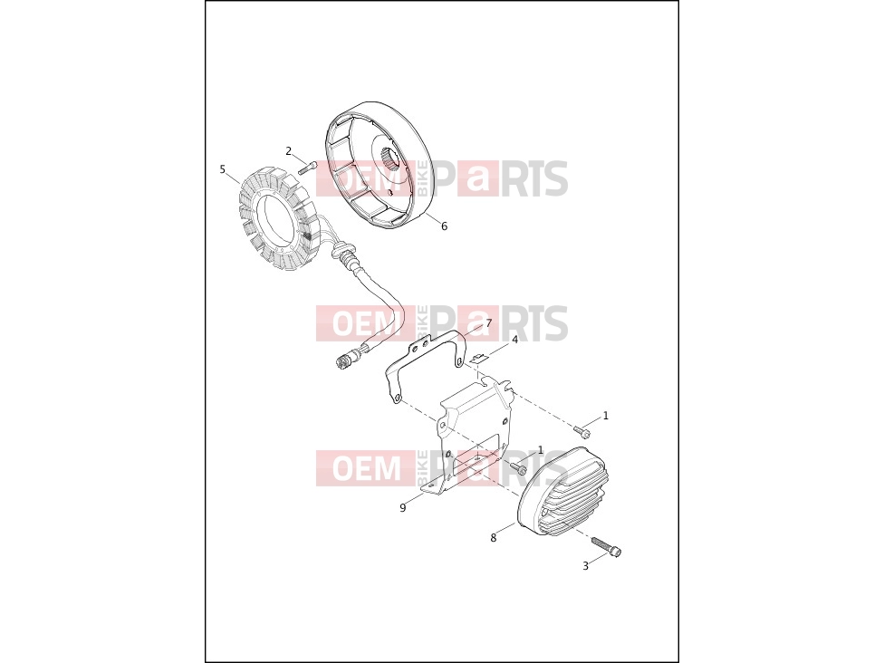 Harley-Davidson 2017 SOFTAIL SLIM  - FLS ALTERNATOR AND REGULATOR