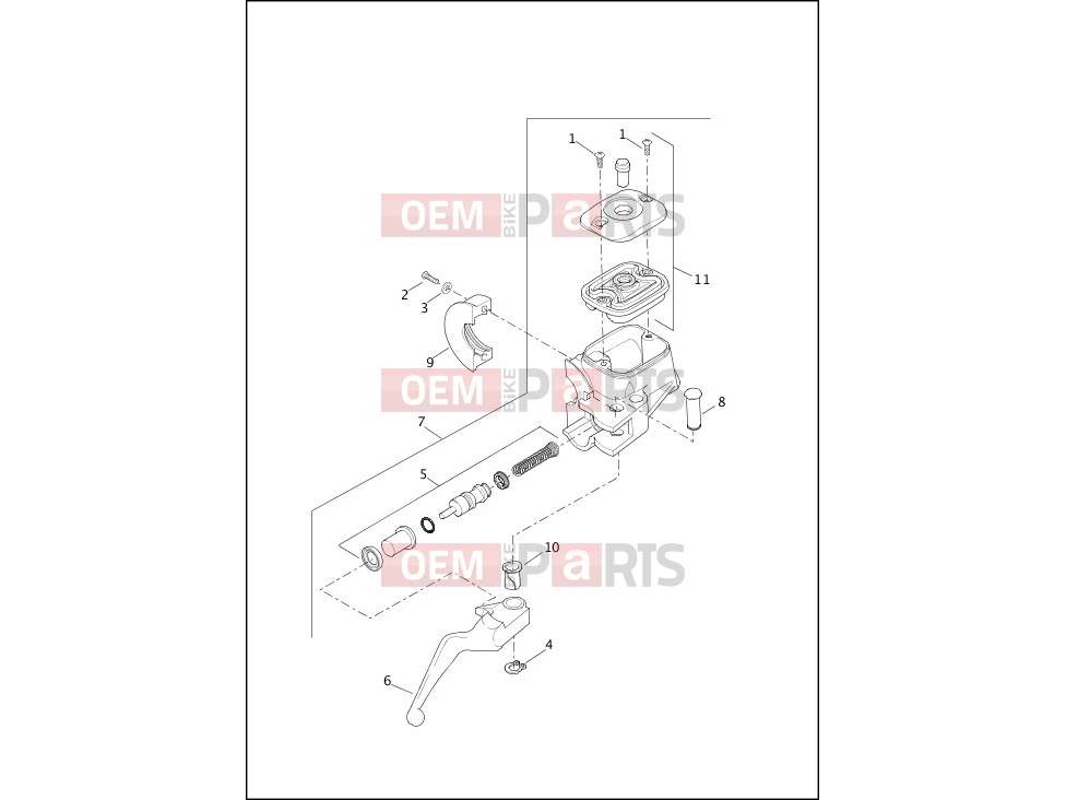 Harley-Davidson 2013 DYNA DYNA SWITCHBACK  - FLD BRAKE CONTROL, FRONT